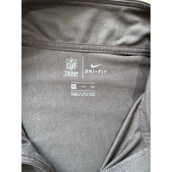 NIKE Carolina Panthers 1/4 Zip, Lightweight, pullover. Size XXL Womens - Picture 4 of 7
